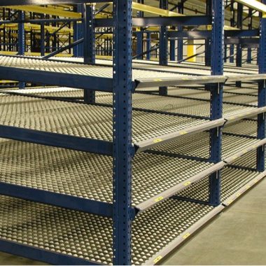 gravity flow racking system